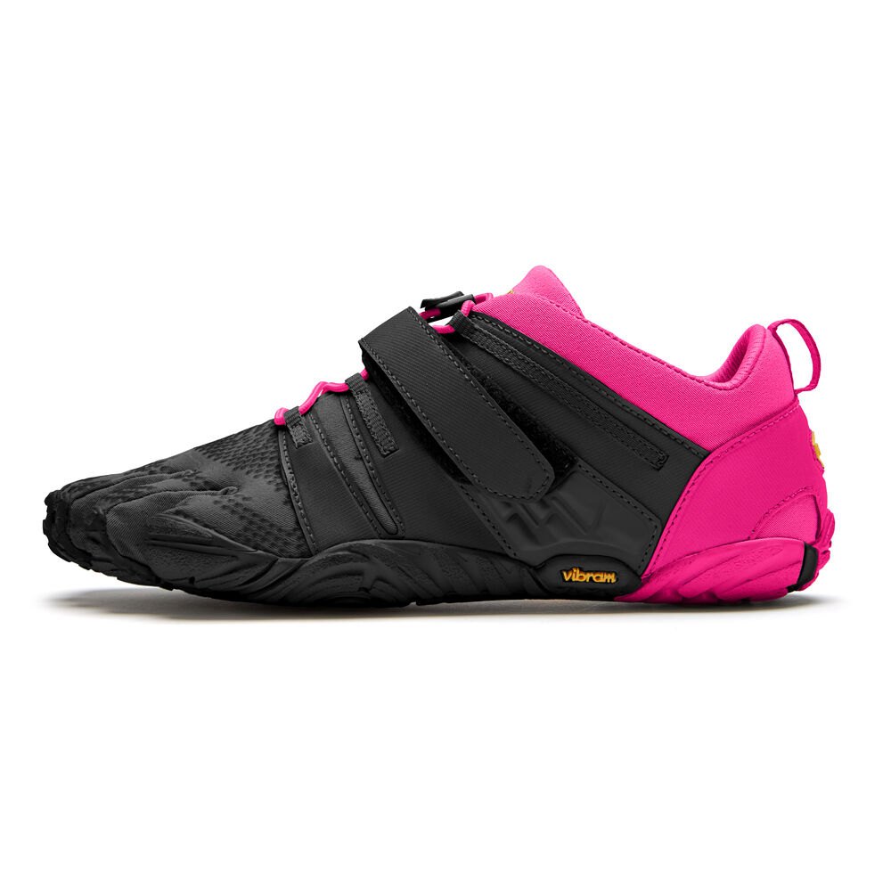 Botas Montaña Mujer Negros/Rosas - FiveFingers V-Train 2.0 - OVPBMA-269
